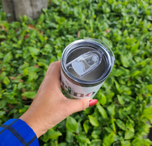 Load image into Gallery viewer, Black Padrino 20oz Skinny Stainless Steel Tumbler