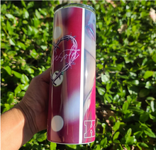 Load image into Gallery viewer, Red Karol 20oz Skinny Tumbler cup