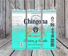 Load image into Gallery viewer, Chingona 20oz Skinny tumbler