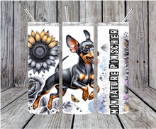 Load image into Gallery viewer, Dogs 20oz Skinny Stainless Steel Tumbler Dog