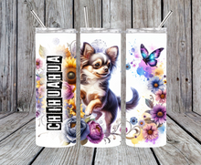 Load image into Gallery viewer, Dogs 20oz Skinny Stainless Steel Tumbler Dog