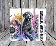 Load image into Gallery viewer, Dogs 20oz Skinny Stainless Steel Tumbler Dog