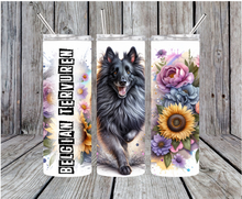 Load image into Gallery viewer, Dogs 20oz Skinny Stainless Steel Tumbler Dog