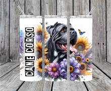 Load image into Gallery viewer, Dogs 20oz Skinny Stainless Steel Tumbler Dog