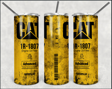 Load image into Gallery viewer, Cat Cummins 20oz Skinny Stainless Steel Tumbler