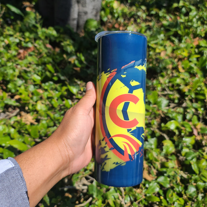 El America Mexican Soccer 20oz Skinny Tumbler