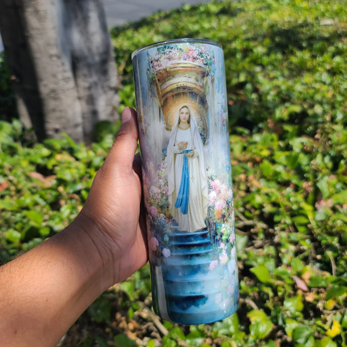 Virgin Mary 20oz Skinny Tumbler