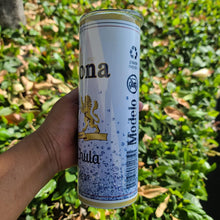 Load image into Gallery viewer, Blue Glitter Chingona 20oz Skinny tumbler
