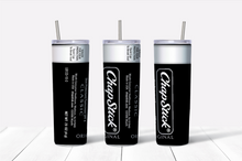 Load image into Gallery viewer, Chapstick 20oz Skinny Stainless Steel Tumbler Lipgloss
