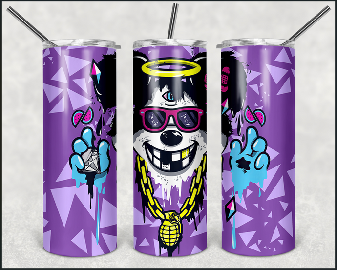 Mouse Third Eye 20oz Skinny Stainless Steel Tumbler