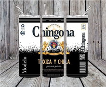 Load image into Gallery viewer, Chingona 20oz Skinny tumbler
