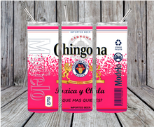Load image into Gallery viewer, Chingona 20oz Skinny tumbler
