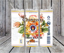 Load image into Gallery viewer, Chingona 20oz Skinny tumbler
