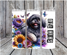 Load image into Gallery viewer, Dogs 20oz Skinny Stainless Steel Tumbler Dog
