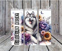 Load image into Gallery viewer, Dogs 20oz Skinny Stainless Steel Tumbler Dog
