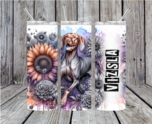 Load image into Gallery viewer, Dogs 20oz Skinny Stainless Steel Tumbler Dog
