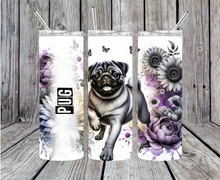 Load image into Gallery viewer, Dogs 20oz Skinny Stainless Steel Tumbler Dog
