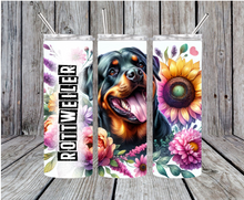 Load image into Gallery viewer, Dogs 20oz Skinny Stainless Steel Tumbler Dog
