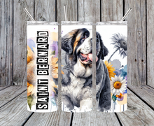 Load image into Gallery viewer, Dogs 20oz Skinny Stainless Steel Tumbler Dog
