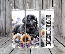 Load image into Gallery viewer, Dogs 20oz Skinny Stainless Steel Tumbler Dog
