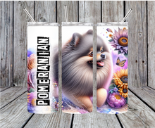 Load image into Gallery viewer, Dogs 20oz Skinny Stainless Steel Tumbler Dog
