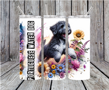 Load image into Gallery viewer, Dogs 20oz Skinny Stainless Steel Tumbler Dog
