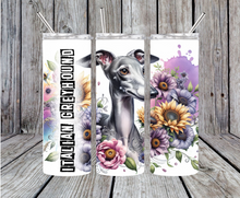 Load image into Gallery viewer, Dogs 20oz Skinny Stainless Steel Tumbler Dog
