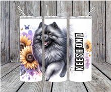Load image into Gallery viewer, Dogs 20oz Skinny Stainless Steel Tumbler Dog
