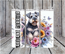 Load image into Gallery viewer, Dogs 20oz Skinny Stainless Steel Tumbler Dog
