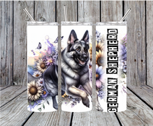 Load image into Gallery viewer, Dogs 20oz Skinny Stainless Steel Tumbler Dog
