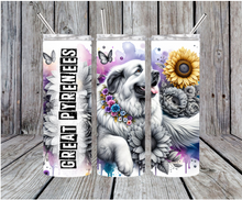 Load image into Gallery viewer, Dogs 20oz Skinny Stainless Steel Tumbler Dog
