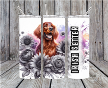Load image into Gallery viewer, Dogs 20oz Skinny Stainless Steel Tumbler Dog

