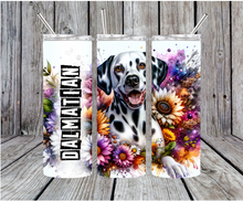 Load image into Gallery viewer, Dogs 20oz Skinny Stainless Steel Tumbler Dog
