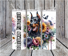 Load image into Gallery viewer, Dogs 20oz Skinny Stainless Steel Tumbler Dog
