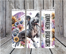 Load image into Gallery viewer, Dogs 20oz Skinny Stainless Steel Tumbler Dog
