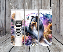 Load image into Gallery viewer, Dogs 20oz Skinny Stainless Steel Tumbler Dog
