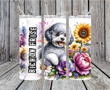 Load image into Gallery viewer, Dogs 20oz Skinny Stainless Steel Tumbler Dog
