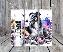 Load image into Gallery viewer, Dogs 20oz Skinny Stainless Steel Tumbler Dog
