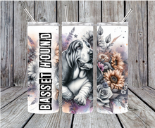 Load image into Gallery viewer, Dogs 20oz Skinny Stainless Steel Tumbler Dog
