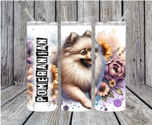 Load image into Gallery viewer, Dogs 20oz Skinny Stainless Steel Tumbler Dog
