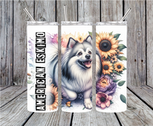 Load image into Gallery viewer, Dogs 20oz Skinny Stainless Steel Tumbler Dog
