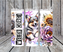 Load image into Gallery viewer, Dogs 20oz Skinny Stainless Steel Tumbler Dog
