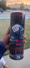 Load image into Gallery viewer, NY Giants 20oz Skinny Tumbler
